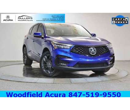 2021 Acura RDX A-Spec Package is a Blue 2021 Acura RDX A-Spec SUV in Hoffman Estates IL