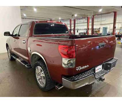 2007 Toyota Tundra Limited CrewMax is a Red 2007 Toyota Tundra Limited Truck in Chandler AZ