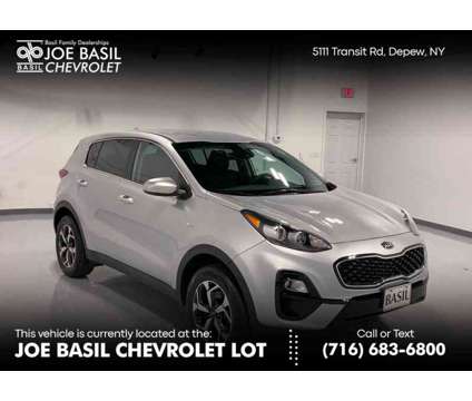 2021 Kia Sportage LX is a Silver 2021 Kia Sportage LX SUV in Depew NY