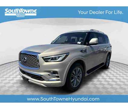 2022 Infiniti Qx80 Luxe is a Brown 2022 Infiniti QX80 SUV in Newnan GA