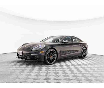 2023 Porsche Panamera 4 Platinum Edition Certified is a Black 2023 Porsche Panamera 4 Platinum Edition Car for Sale in Barrington IL
