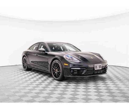 2023 Porsche Panamera 4 Platinum Edition is a Black 2023 Porsche Panamera 4 Platinum Edition Car for Sale in Barrington IL