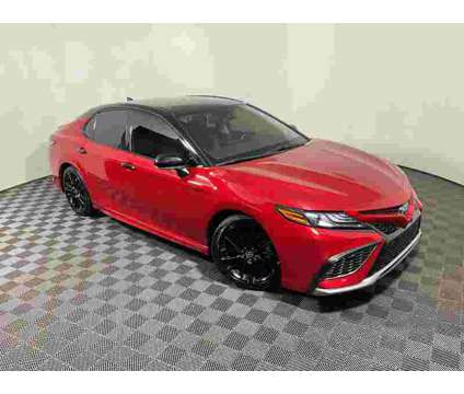 2022 Toyota Camry Hybrid XSE is a Black, Red 2022 Toyota Camry Hybrid Hybrid in Athens OH