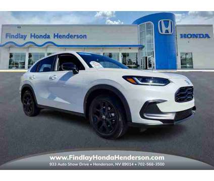 2024 Honda HR-V Sport is a Silver, White 2024 Honda HR-V SUV in Henderson NV