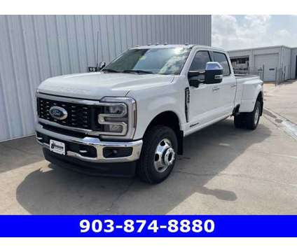 2024 Ford F-350SD Lariat DRW is a White 2024 Ford F-350 Lariat Truck in Corsicana TX