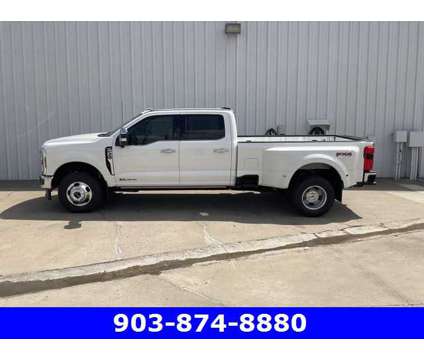 2024 Ford F-350SD Lariat DRW is a White 2024 Ford F-350 Lariat Truck in Corsicana TX