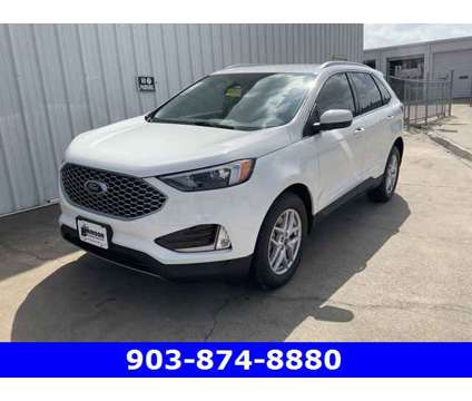 2024 Ford Edge SEL is a White 2024 Ford Edge SEL SUV in Corsicana TX