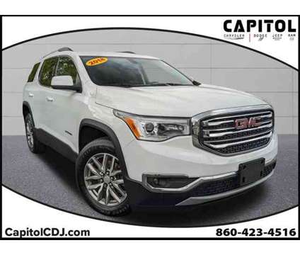 2018 GMC Acadia SLE-2 is a White 2018 GMC Acadia SLE-2 SUV in Willimantic CT