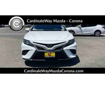 2019 Toyota Camry SE is a White 2019 Toyota Camry SE Sedan in Corona CA