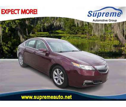 2013 Acura TL 3.5 w/Technology Package is a Red 2013 Acura TL 3.5 Trim Sedan in Plaquemine LA