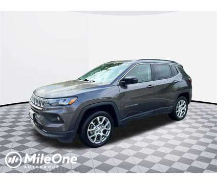 2022 Jeep Compass Latitude Lux 4WD is a Grey 2022 Jeep Compass Latitude SUV in Westminster MD