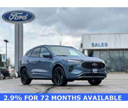 2024 Ford Escape ST-Line Elite is a Blue 2024 Ford Escape S SUV in Manteno IL