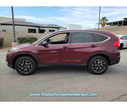 2016 Honda CR-V SE is a Red 2016 Honda CR-V SE SUV in Henderson NV