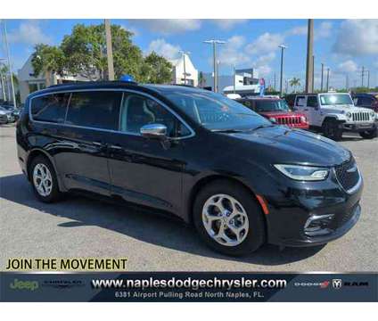 2022 Chrysler Pacifica Limited is a Black 2022 Chrysler Pacifica Limited Car for Sale in Naples FL