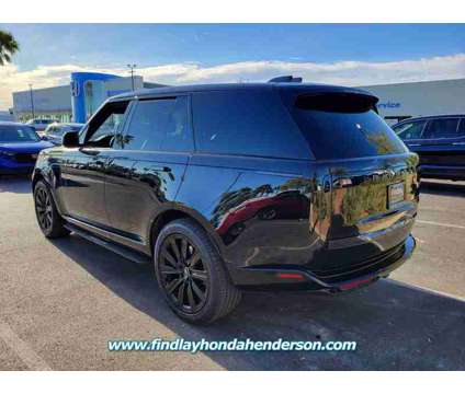 2023 Land Rover Range Rover SE is a Black 2023 Land Rover Range Rover SUV in Henderson NV