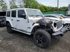 Salvage 2022 Jeep Wrangler UNLIMITED SAHARA DIESEL for Sale