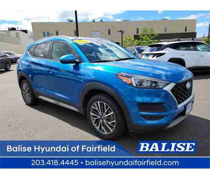 2020 Hyundai Tucson SEL is a Blue 2020 Hyundai Tucson SUV in Fairfield CT