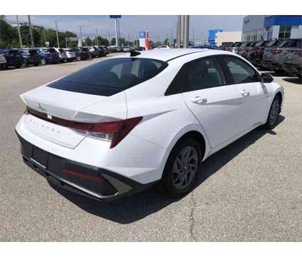 2024 Hyundai Elantra SEL is a White 2024 Hyundai Elantra Car for Sale in Evansville IN