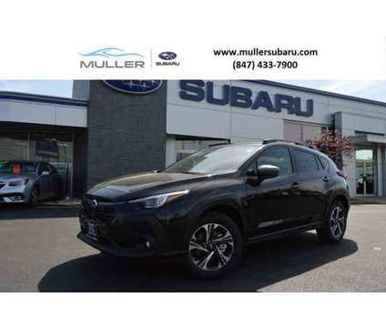 2024 Subaru Crosstrek Premium is a Black 2024 Subaru Crosstrek 2.0i Station Wagon in Highland Park IL