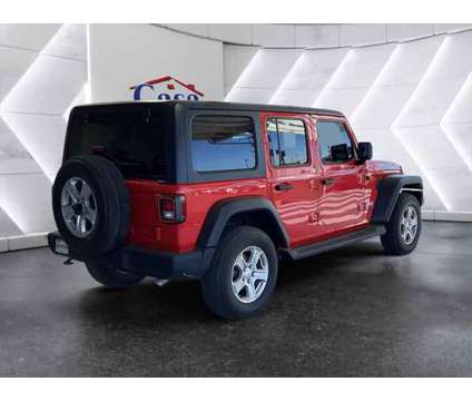 2020 Jeep Wrangler Unlimited Sport S 4X4 is a Red 2020 Jeep Wrangler Unlimited Sport SUV in Las Cruces NM