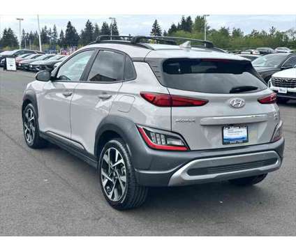 2022 Hyundai Kona Limited is a Silver 2022 Hyundai Kona Limited SUV in Everett WA
