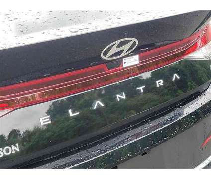 2024 Hyundai Elantra SEL is a Black 2024 Hyundai Elantra Sedan in Apex NC