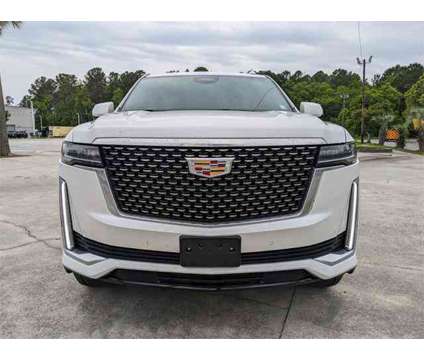 2024 Cadillac Escalade 4WD Premium Luxury is a White 2024 Cadillac Escalade 4WD SUV in Charleston SC