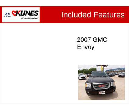 2007 GMC Envoy SLT is a Black 2007 GMC Envoy SLT SUV in Quincy IL