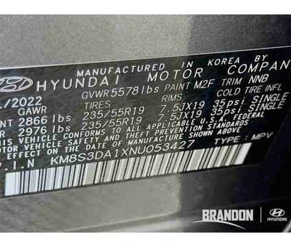 2022 Hyundai Santa Fe Hybrid SEL Premium is a Grey 2022 Hyundai Santa Fe Hybrid in Tampa FL
