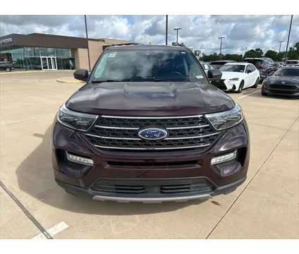 2023 Ford Explorer XLT is a Red 2023 Ford Explorer XLT SUV in Brookshire TX