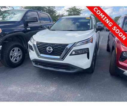 2021 Nissan Rogue S FWD is a White 2021 Nissan Rogue S Station Wagon in Orlando FL
