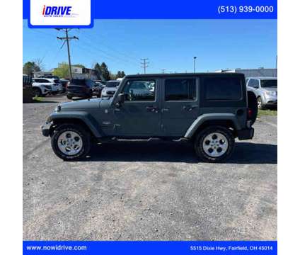 2014 Jeep Wrangler for sale is a Grey 2014 Jeep Wrangler Car for Sale in Fairfield OH