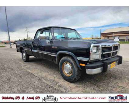 1993 Dodge D250 Club Cab for sale is a Black 1993 Car for Sale in Webster SD