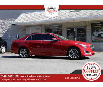 2018 Cadillac CTS for sale is a Red 2018 Cadillac CTS Car for Sale in Stafford VA