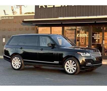 2015 Land Rover Range Rover for sale is a Black 2015 Land Rover Range Rover Car for Sale in Sacramento CA