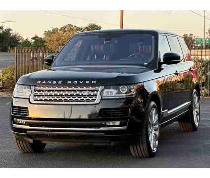 2015 Land Rover Range Rover for sale is a Black 2015 Land Rover Range Rover Car for Sale in Sacramento CA