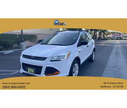 2014 Ford Escape for sale is a White 2014 Ford Escape Car for Sale in Bellflower CA