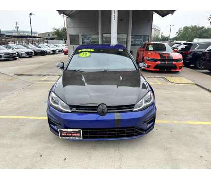 2019 Volkswagen Golf R for sale is a Blue 2019 Volkswagen Golf R Car for Sale in Houston TX