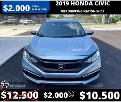 2019 Honda Civic for sale is a Silver 2019 Honda Civic Car for Sale in Miami FL
