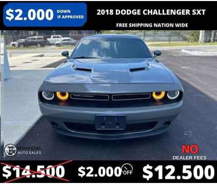 2018 Dodge Challenger for sale is a Grey 2018 Dodge Challenger Car for Sale in Miami FL