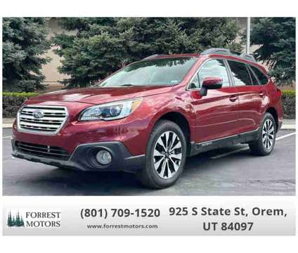 2017 Subaru Outback for sale is a Red 2017 Subaru Outback 2.5i Car for Sale in Orem UT
