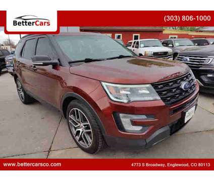 2016 Ford Explorer for sale is a Orange 2016 Ford Explorer Car for Sale in Englewood CO