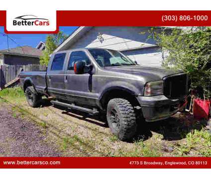 2006 Ford F250 Super Duty Crew Cab for sale is a Grey 2006 Ford F-250 Super Duty Car for Sale in Englewood CO