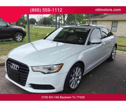 2014 Audi A6 for sale is a White 2014 Audi A6 3.0 quattro Car for Sale in Baytown TX