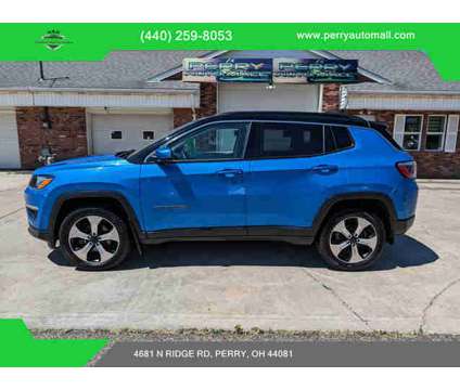 2018 Jeep Compass for sale is a Blue 2018 Jeep Compass Car for Sale in Perry OH