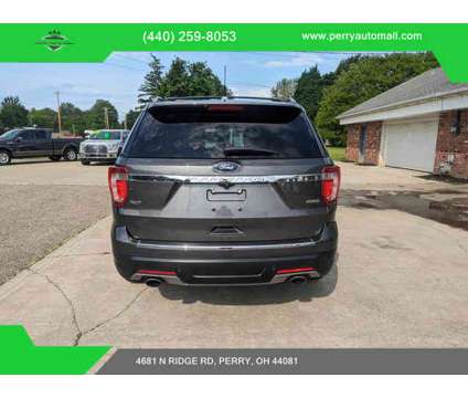 2018 Ford Explorer for sale is a Grey 2018 Ford Explorer Car for Sale in Perry OH
