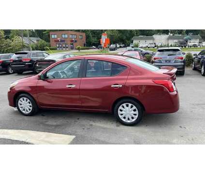 2019 Nissan Versa for sale is a Red 2019 Nissan Versa 1.6 Trim Car for Sale in Raleigh NC
