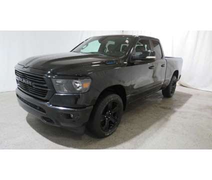 2021UsedRamUsed1500Used4x4 Quad Cab 6 4 Box is a Black 2021 RAM 1500 Model Car for Sale in Brunswick OH