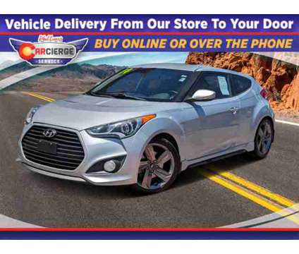 2014 Hyundai Veloster Turbo is a Silver 2014 Hyundai Veloster Turbo Car for Sale in Colorado Springs CO