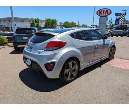 2014 Hyundai Veloster Turbo is a Silver 2014 Hyundai Veloster Turbo Car for Sale in Colorado Springs CO